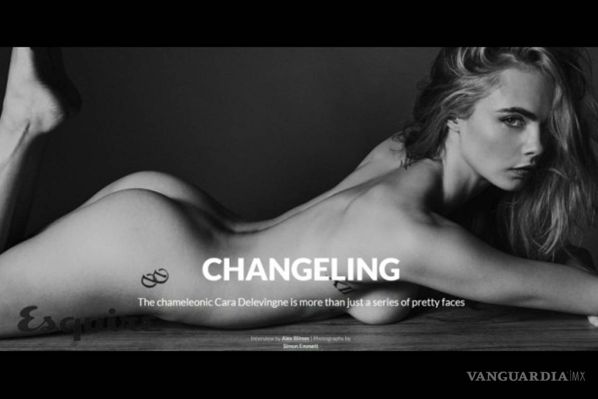 $!El próximo número de la revista ‘Esquire’ desnudará a Cara Delevingne