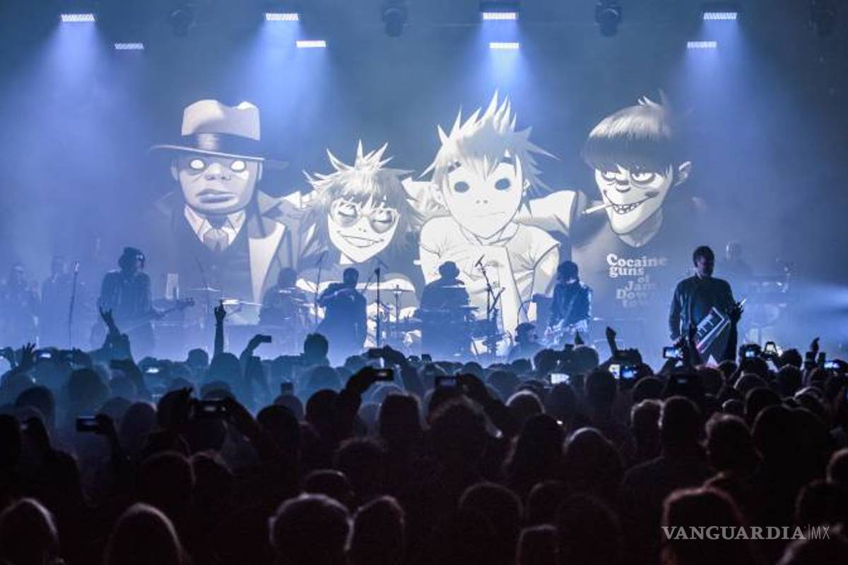 Gorillaz vuelve a los escenarios con un concierto secreto