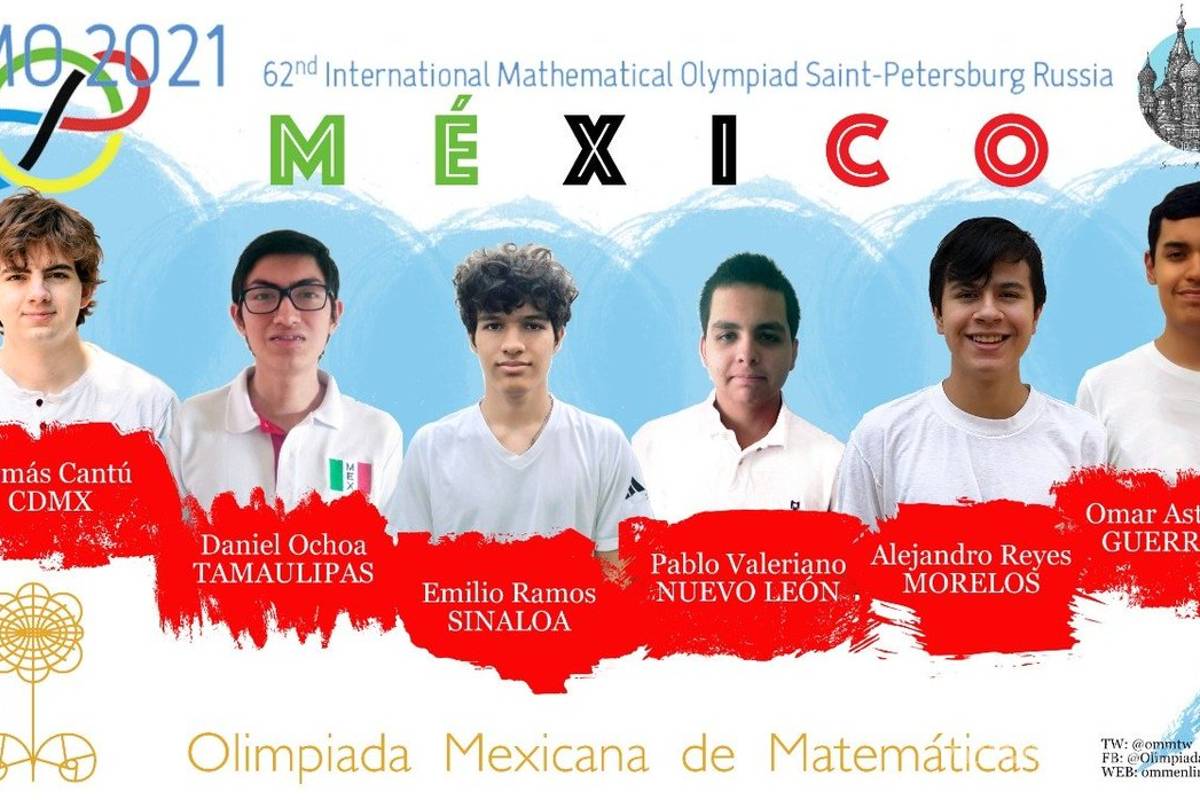 Mientras Tokio 2020… Suma México 6 medallas en Olimpiadas de Matemáticas