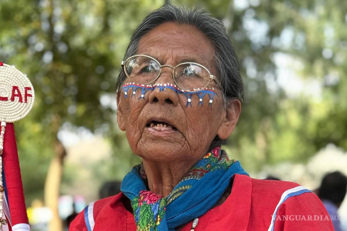María Luisa Astorgaun, una indígena comca’ac de 80 años, primera mujer presidenta del Consejo de Ancianos