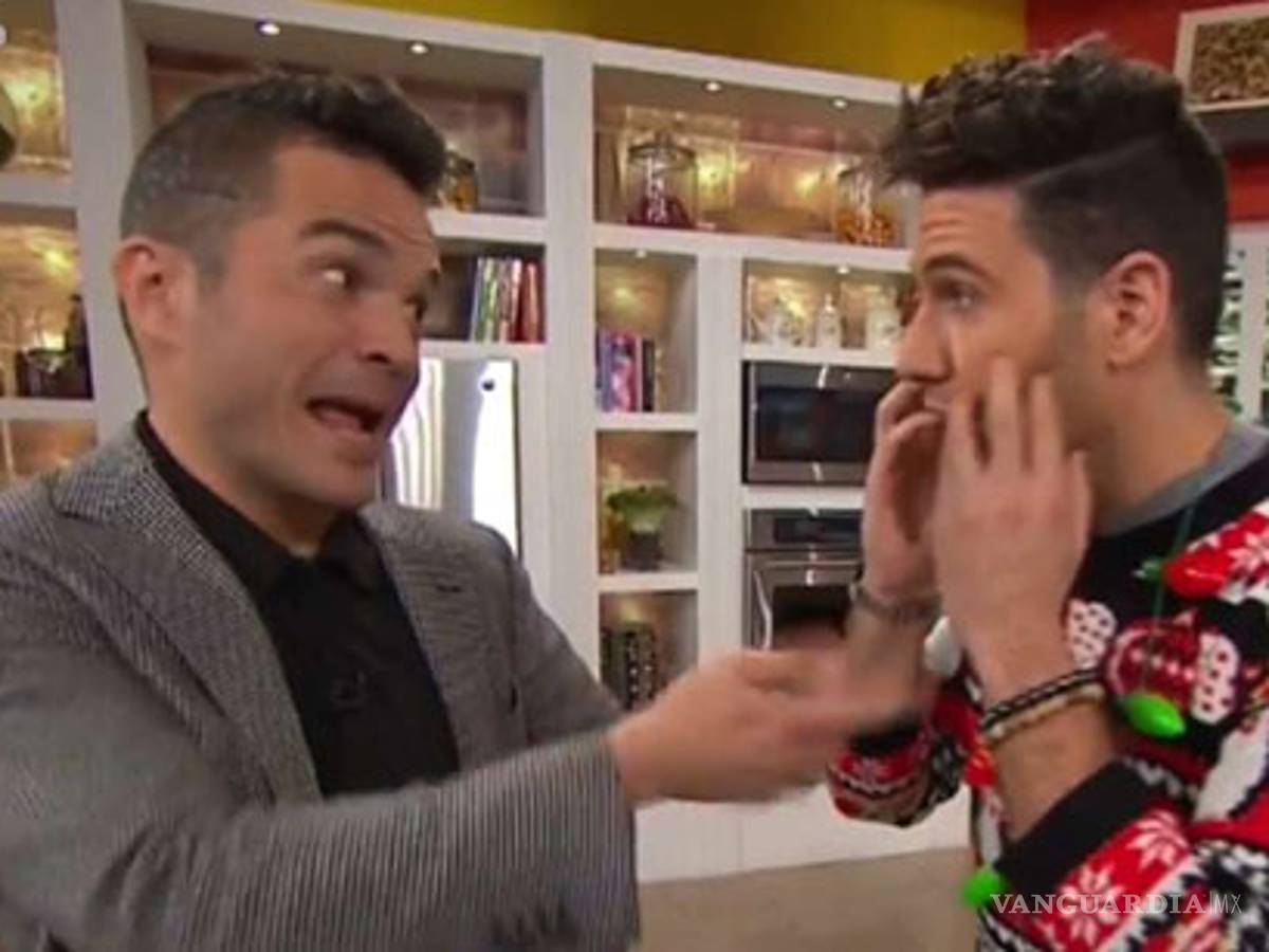 $!¿Kuno Becker estaba borracho en programa?