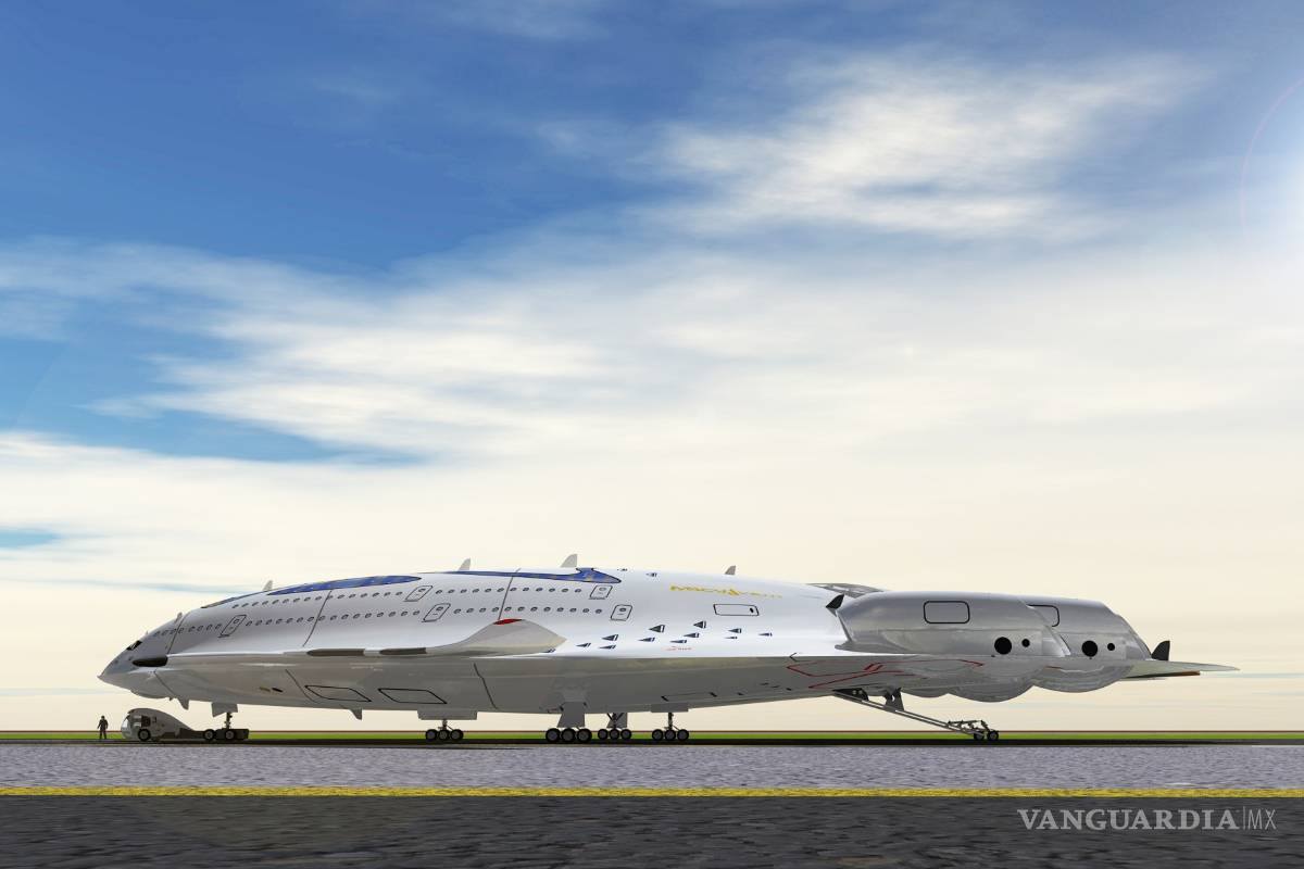 $!HSP Magnavem, un avión supersónico ecológico