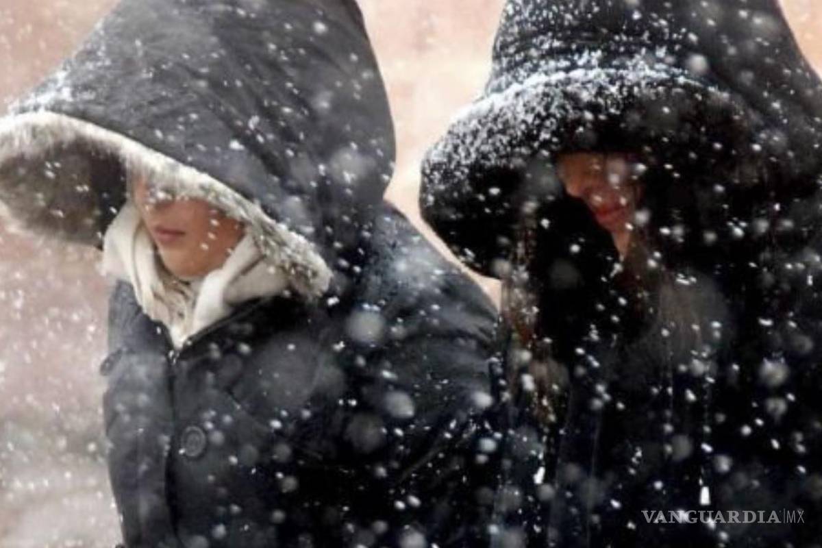 ¡Abríguese!... Frente frío número 5 golpeará con caída de aguanieve, temperaturas bajo cero y lluvias a estos estados este inicio de semana