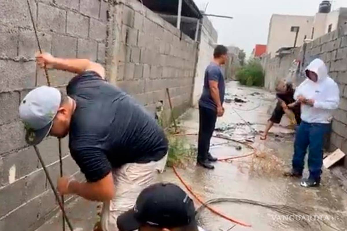 Saltillo bajo el agua por paso del huracán 'Hanna'