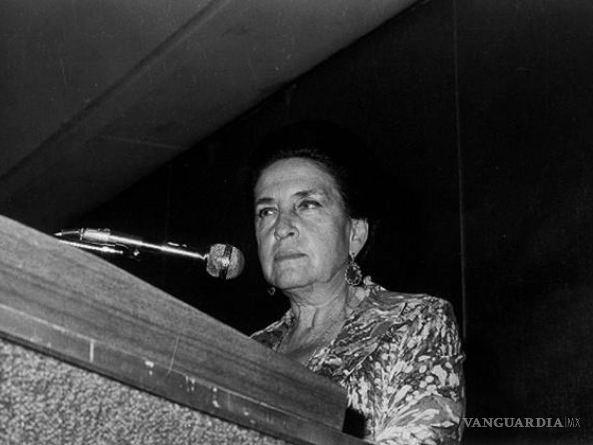 $!Griselda Álvarez Ponce de León.