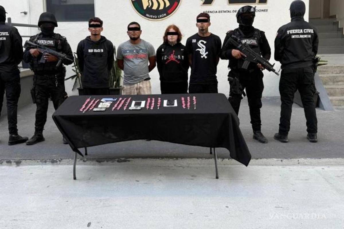 $!Detienen a seis en dos operativos ejecutados por Fuerza Civil en Linares, NL