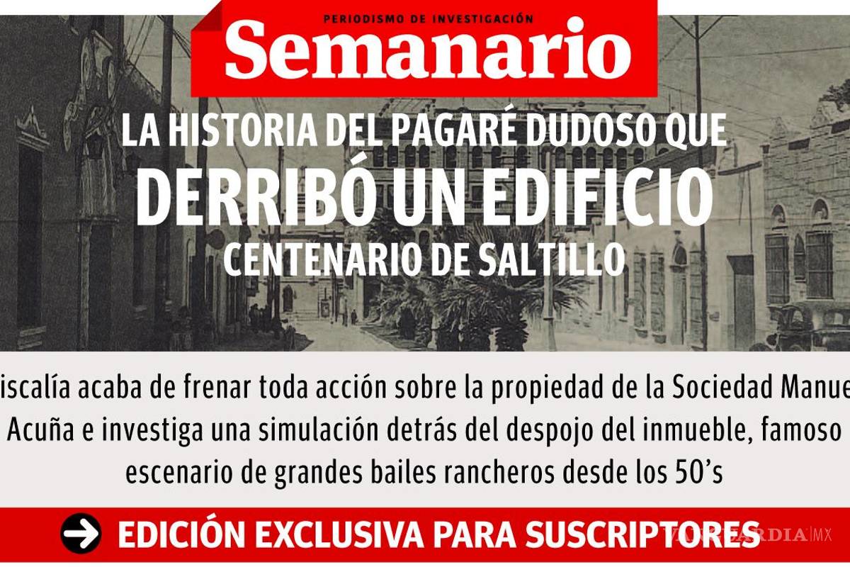 Judicializará Fiscalía en septiembre caso de la Sociedad Manuel Acuña