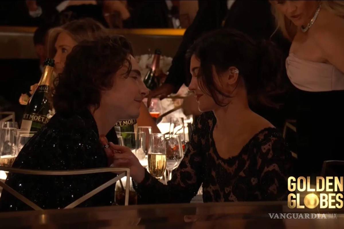 ¡Ya es oficial! Kylie Jenner y Timothée Chalamet confirman su relación durante los Globos de Oro 2024