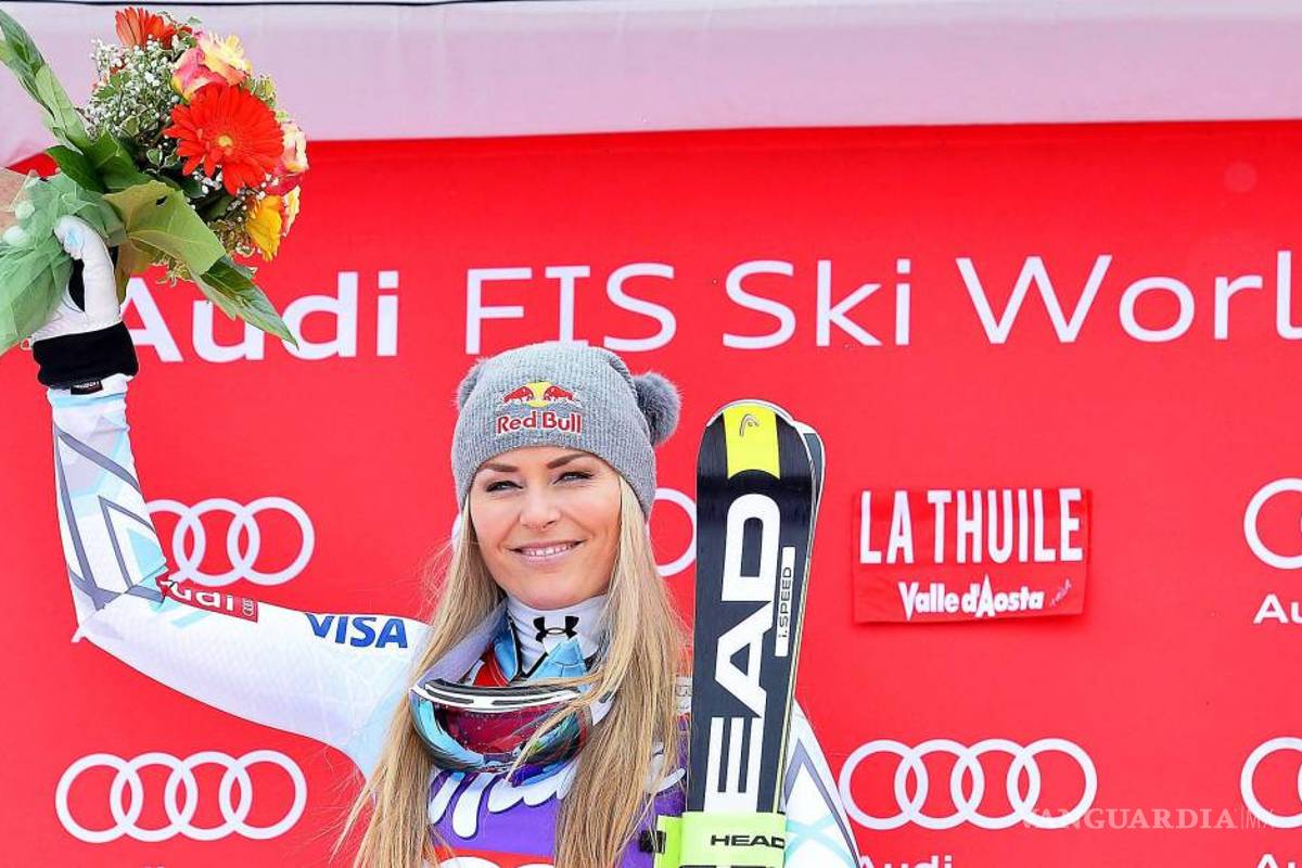 Vonn conquista su octava bola de cristal de descenso