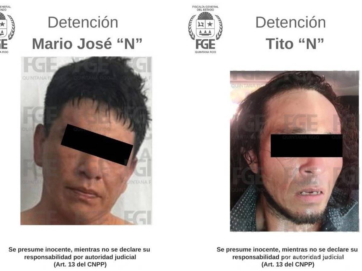 $!Se logró la captura de Mario José N y Tito N, presuntos relacionados al asesinato de Eduardo Herrera Morales