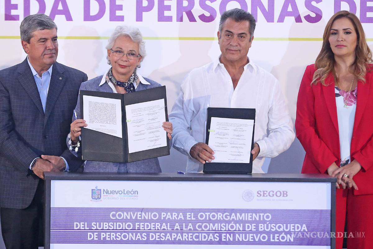Destinarán 22 millones de pesos para buscar a desaparecidos en Nuevo León
