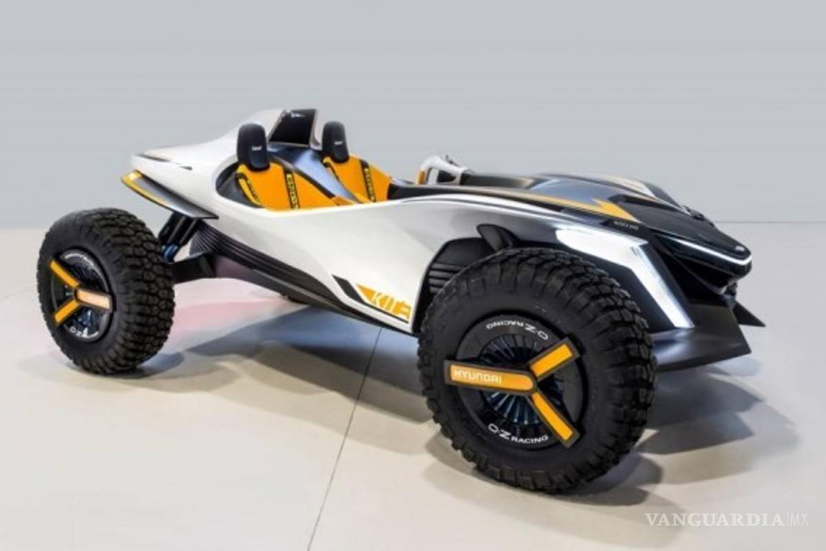 Hyundai Kite Concept, un impresionante buggy eléctrico 'transformer'