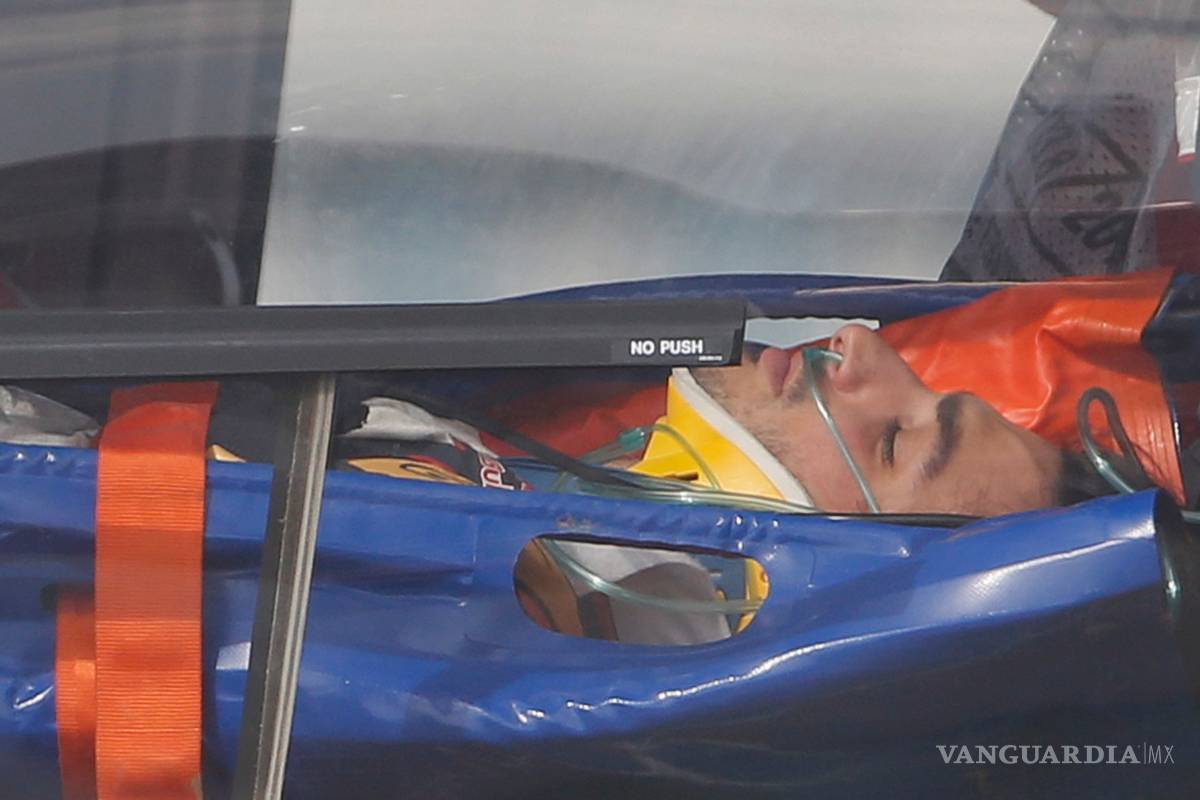 Sainz sufre fuerte accidente en circuito de Sochi