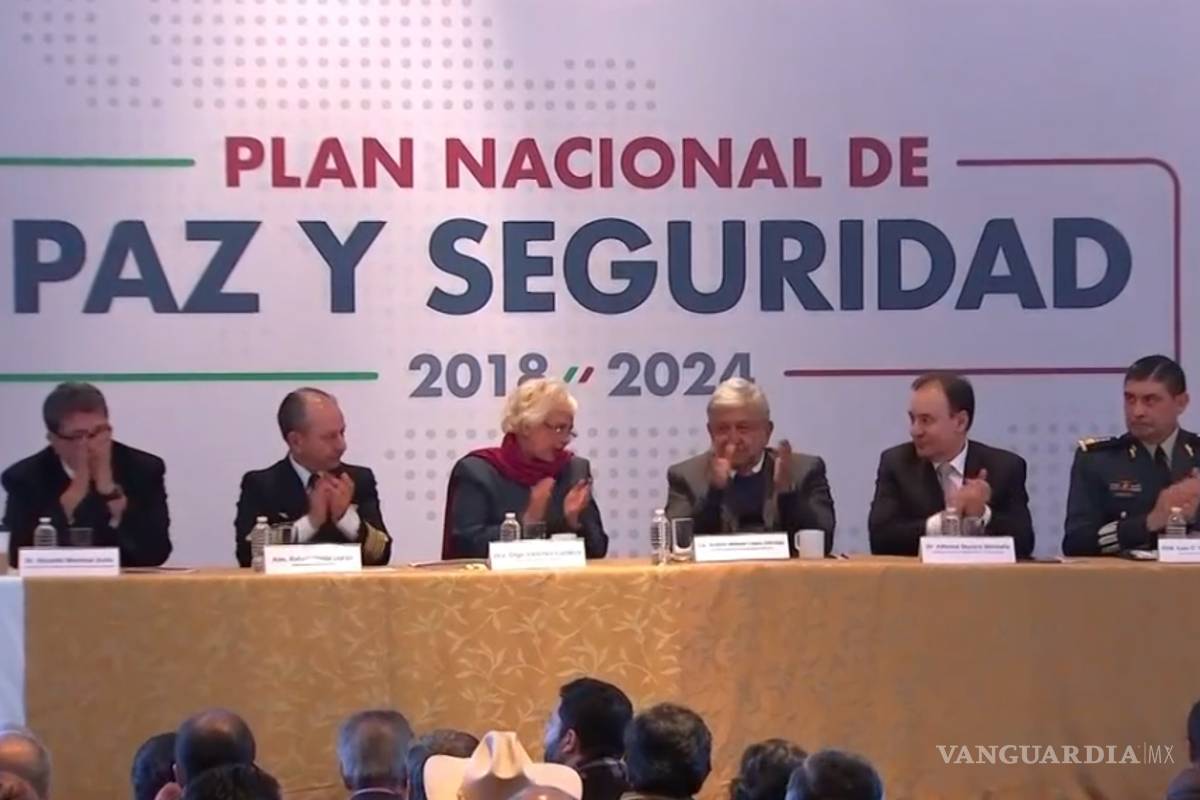 México dejará de ser 'un país de víctimas', promete equipo de AMLO en presentación del Plan Nacional de Paz y Seguridad 2018-2024