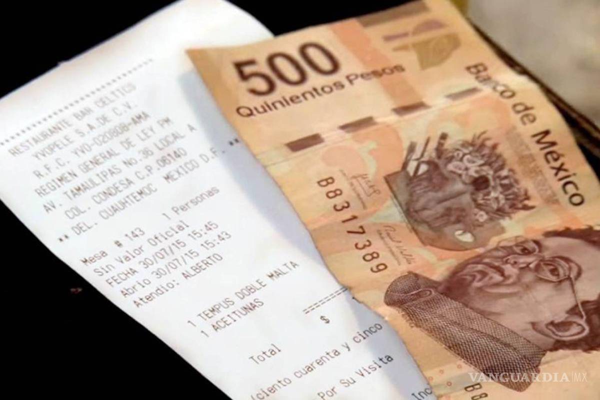 Propinas obligatorias y consumos mínimos NO son legales, advierte Profeco