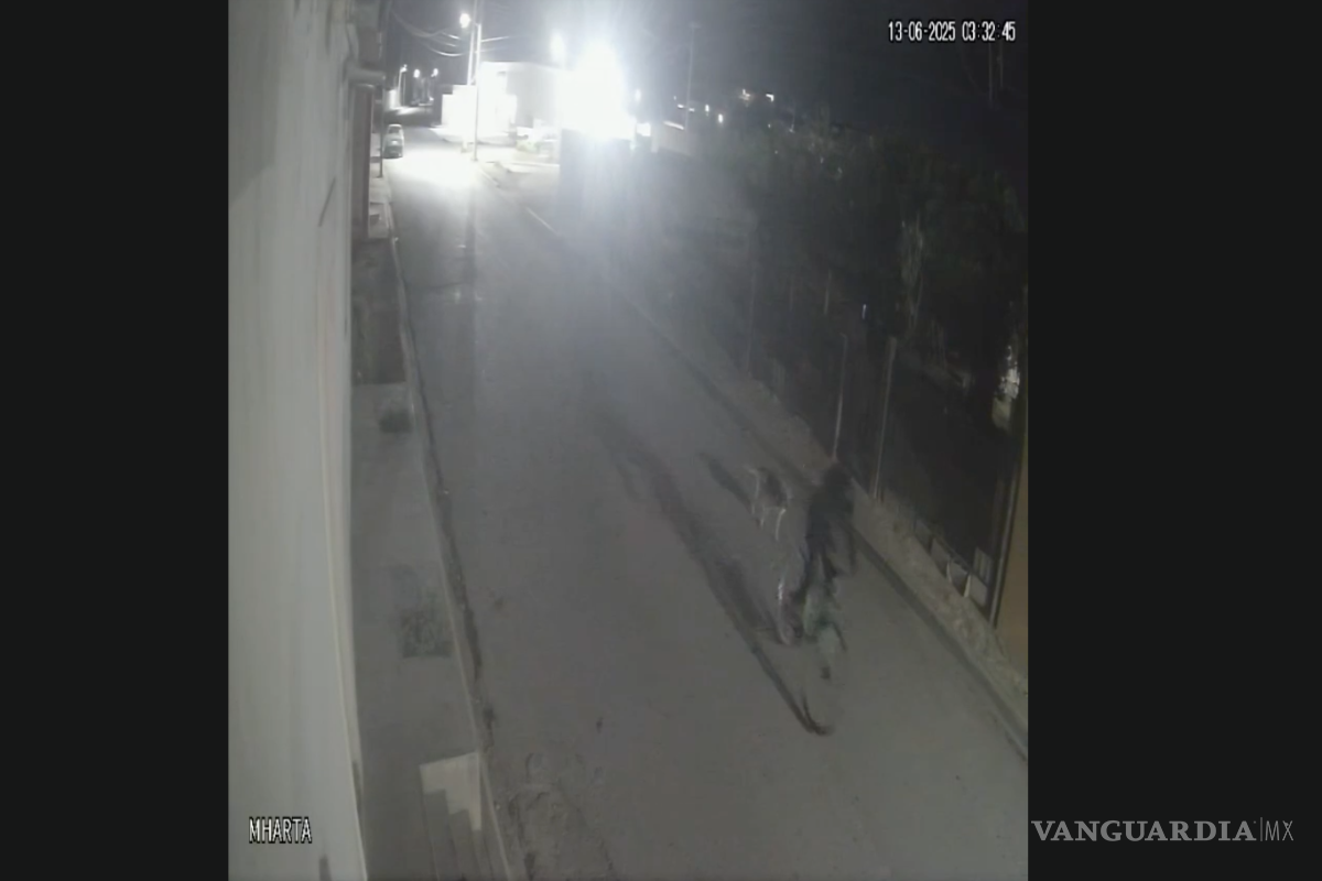 Captan a motociclistas robando bicicleta en Parras (video)