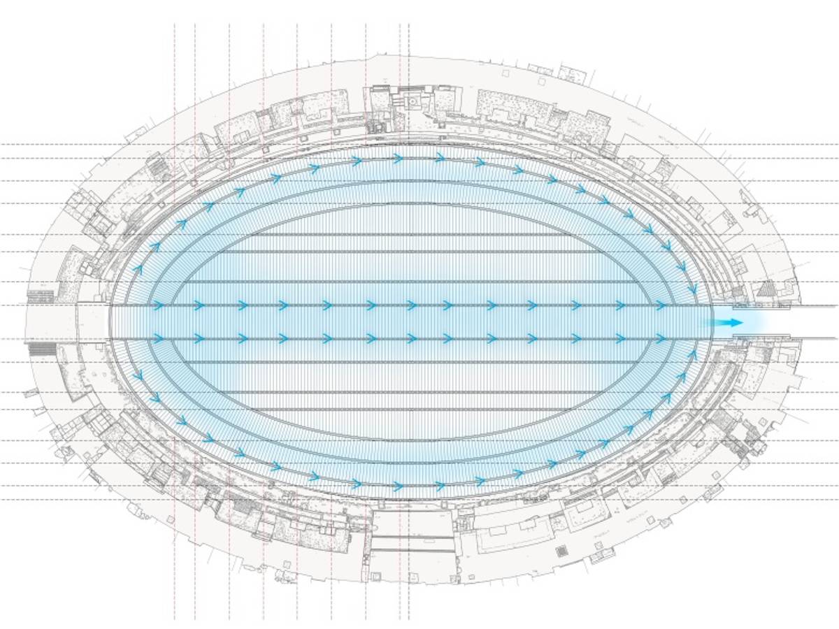 $!Turistas podrán admirar el Coliseo de Roma como lo veían los gladiadores