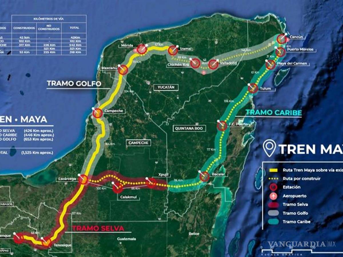 $!AI sostiene que Tren Maya debe ser avalado por pueblos indígenas en México
