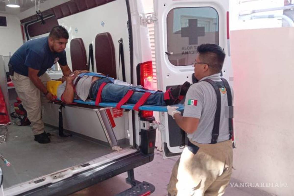 $!El accidente se registró en la autopista Torreón–Saltillo y movilizó a varias corporaciones de auxilio.