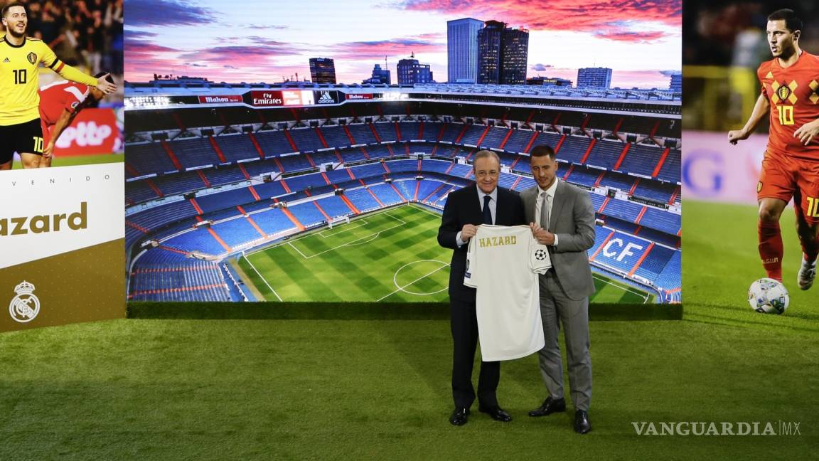 $!'He soñado con este momento desde que estaba jugando en el jardín de mi familia'; Eden Hazard es presentado como jugador del Real Madrid