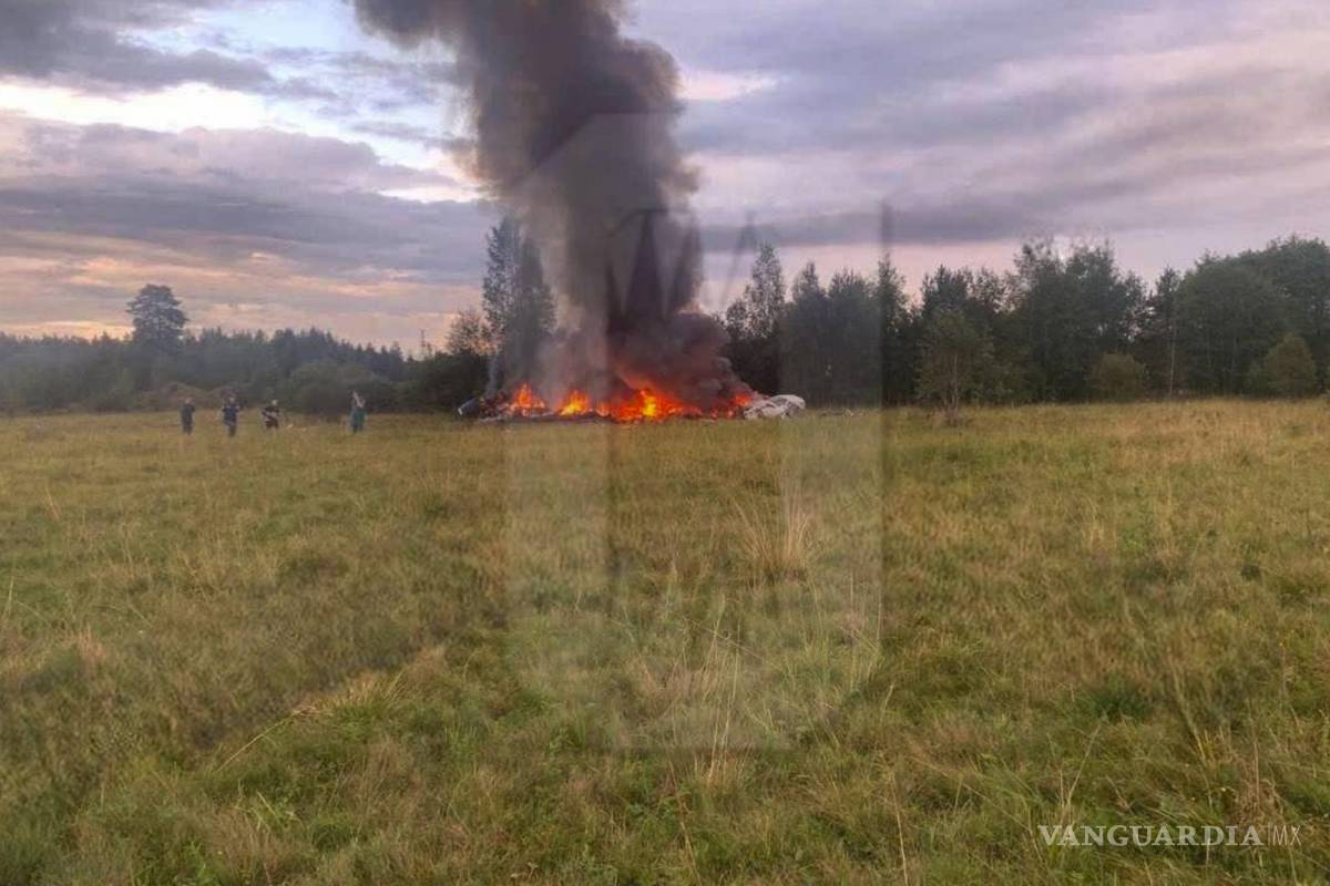 Rescatan ocho cadáveres en el lugar donde cayó el avión en el que viajaba Yevgueni Prigozhin, jefe del Grupo Wagner