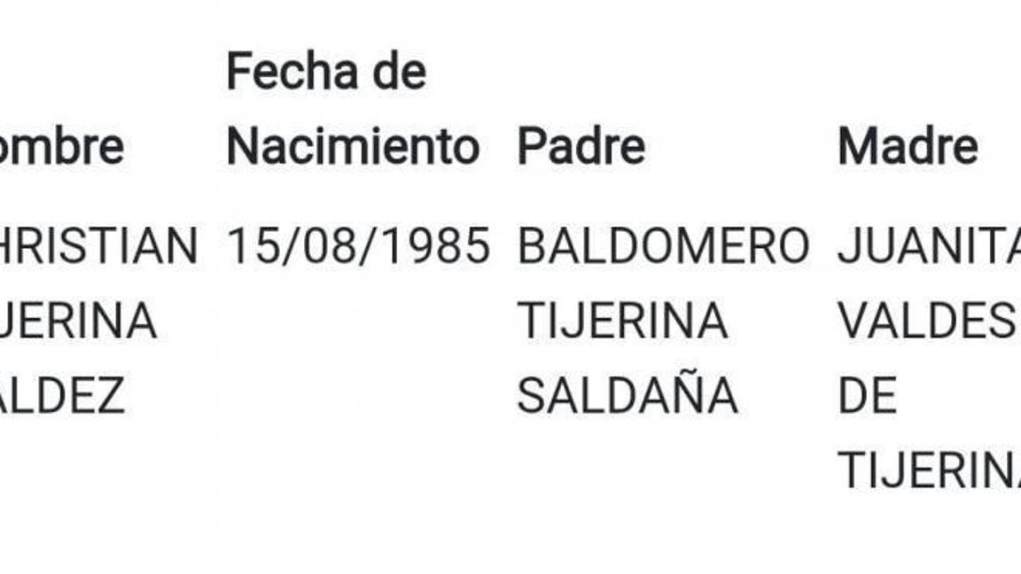 $!No hay mucha información sobre el deceso de Christian.