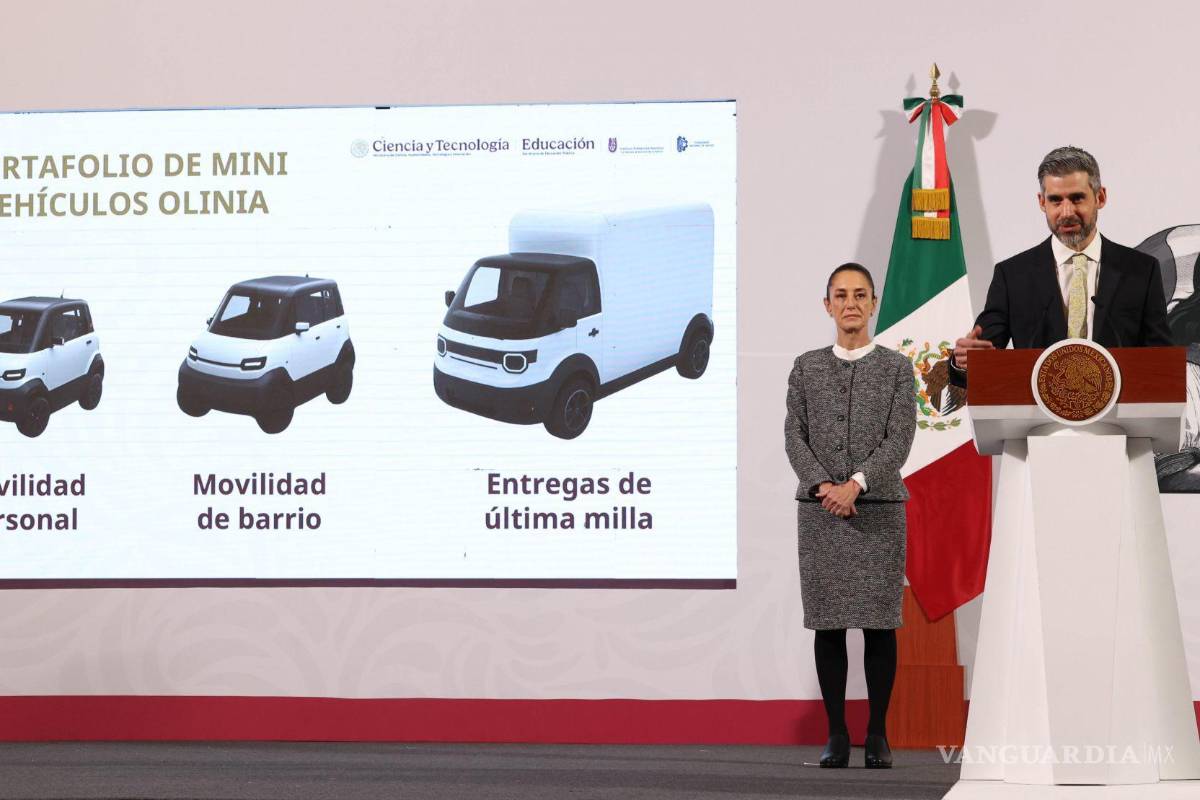 Olinia: Conoce los tres modelos y precio del nuevo vehículo 100% mexicano presentados por Sheinbaum