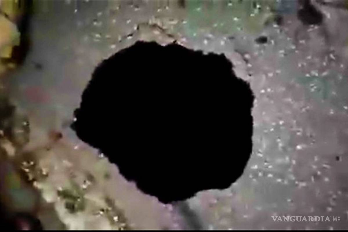 Ahora aparece socavón en Chiapas