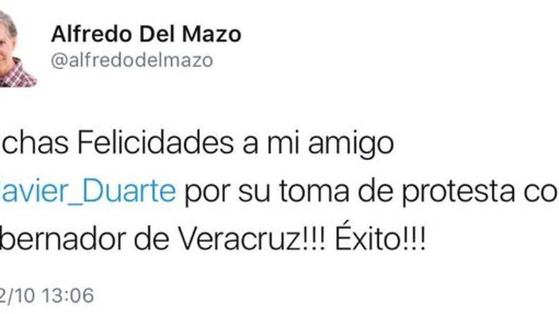 $!¿Y ahora dónde están los amigos de Javier Duarte?