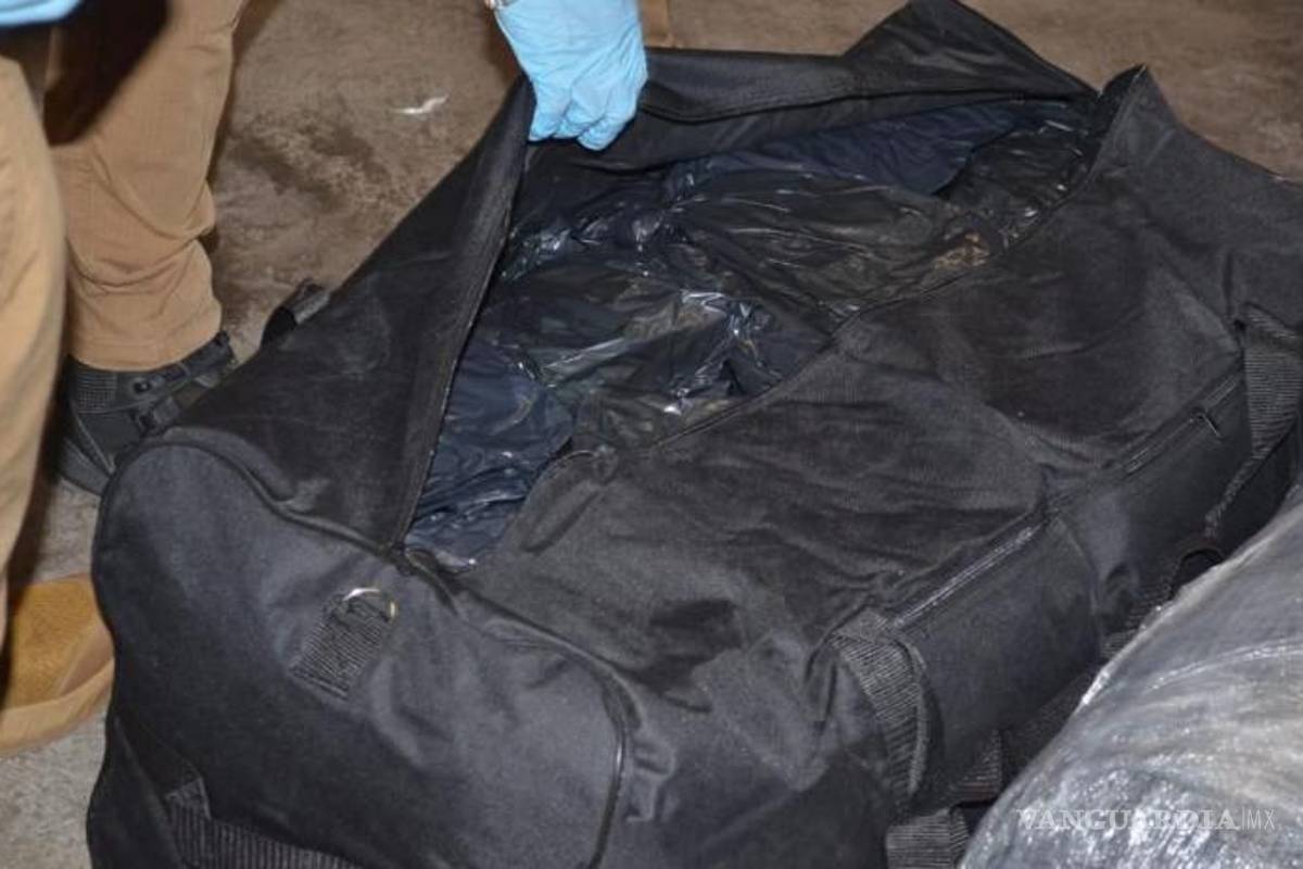 Condenan a 14 años a dos sujetos armados con 18 kg de cocaína y casi 125 kg de mariguana en Saltillo
