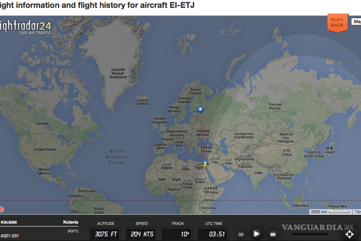 Putin ordena investigación del accidente de avión en Egipto