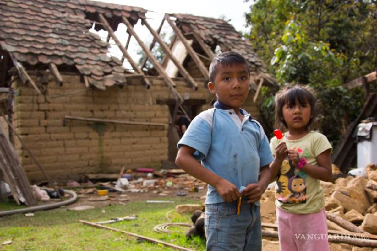 Unicef hará estudio sobre niños afectados por sismos en México