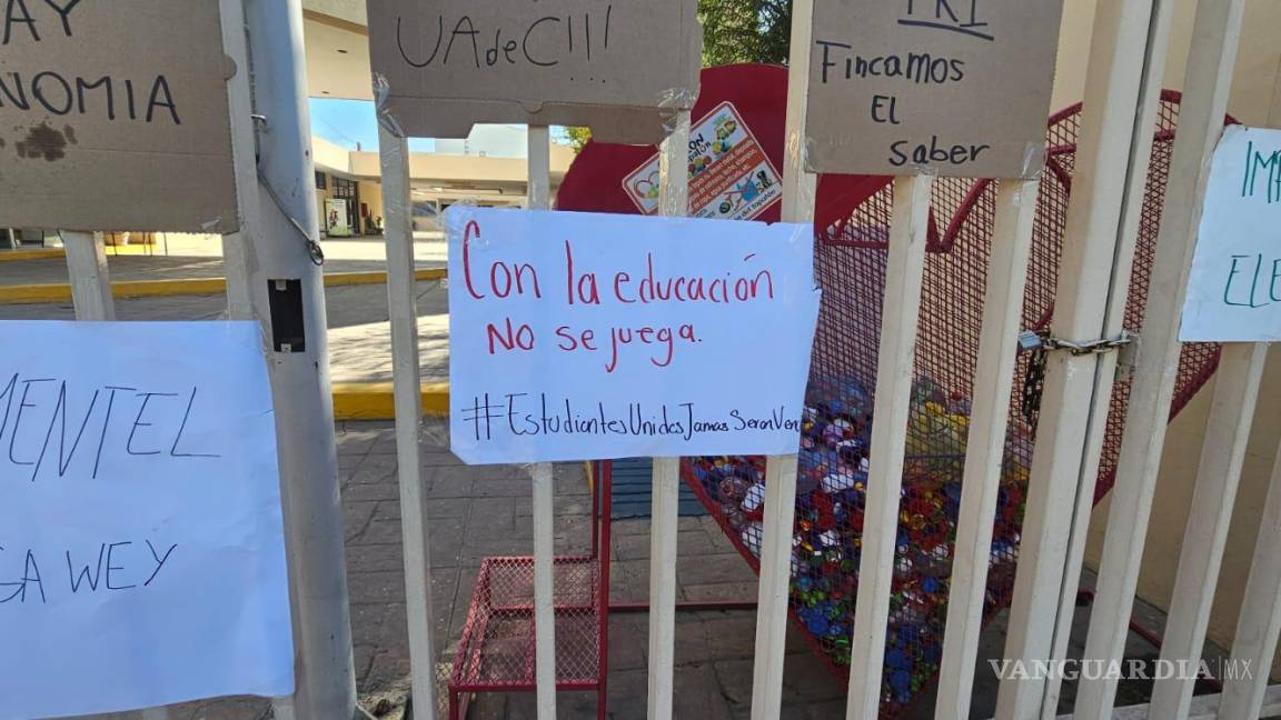 Frente Estudiantil continúa posesionado de la Unidad Torreón de la UAdeC