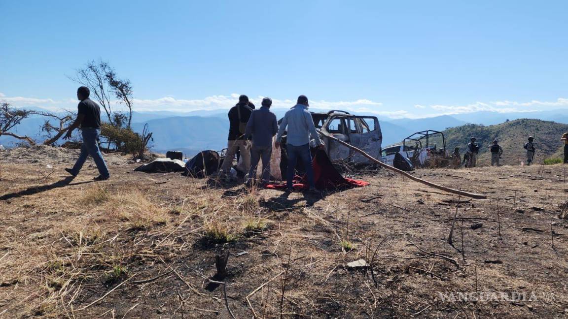 Tras denuncia de masacre, hallan restos calcinados en sierra de Guerrero