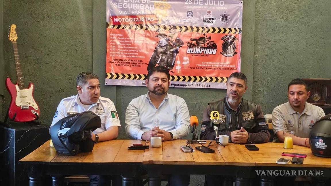 Extienden convocatoria para la la Primera Feria de Seguridad Vial Capítulo Motociclistas