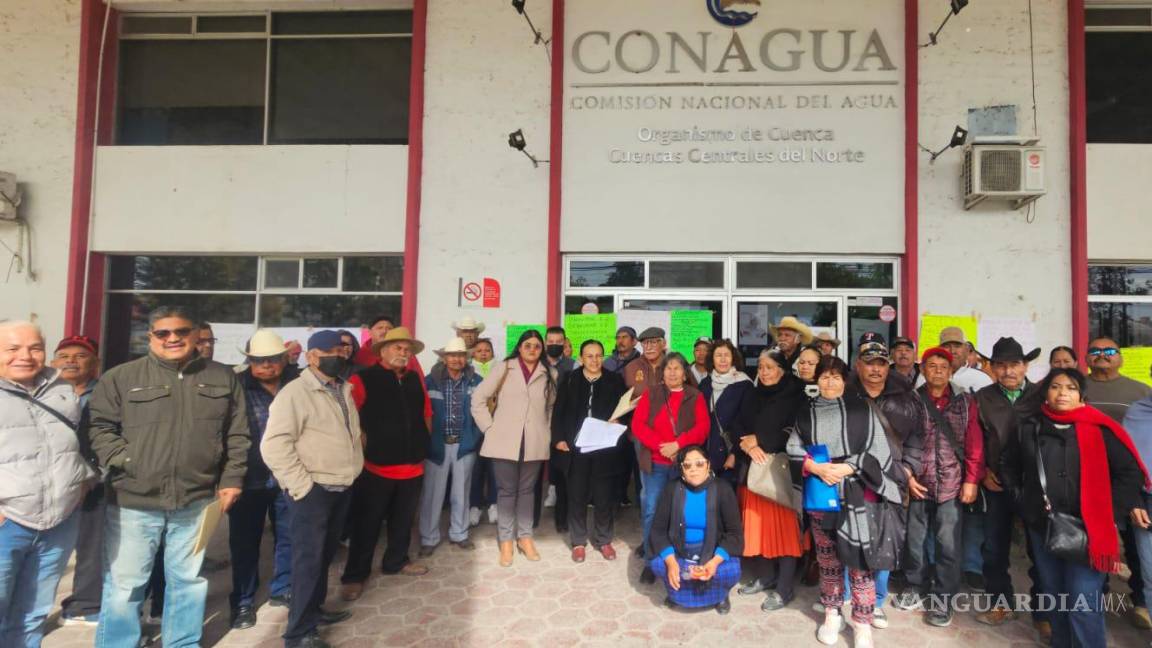 Protestan campesinos de La Laguna por despojo para Agua Saludable para La Laguna