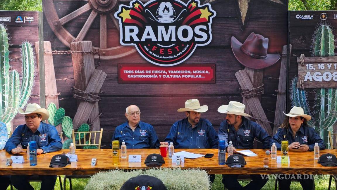 Anuncian el Ramos Fest 2025 en Ramos Arizpe; celebrarán gastronomía, cultura y tradición