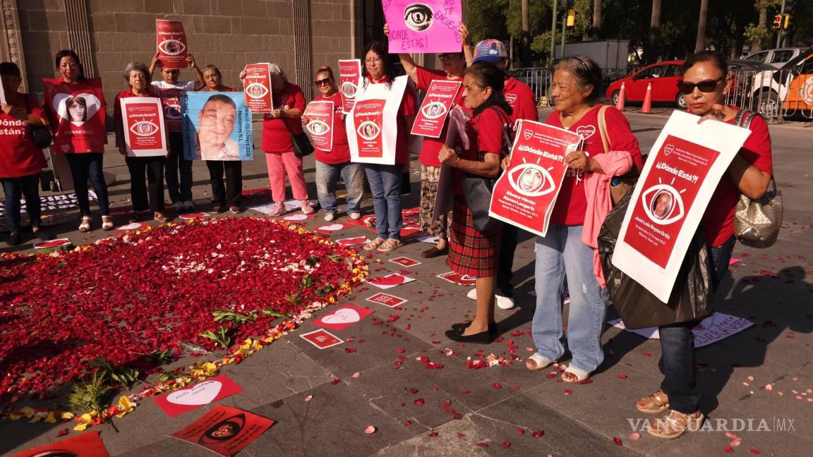 Madres de desaparecidos protestan en Nuevo León; afirman que no tienen nada que celebrar el 10 de mayo