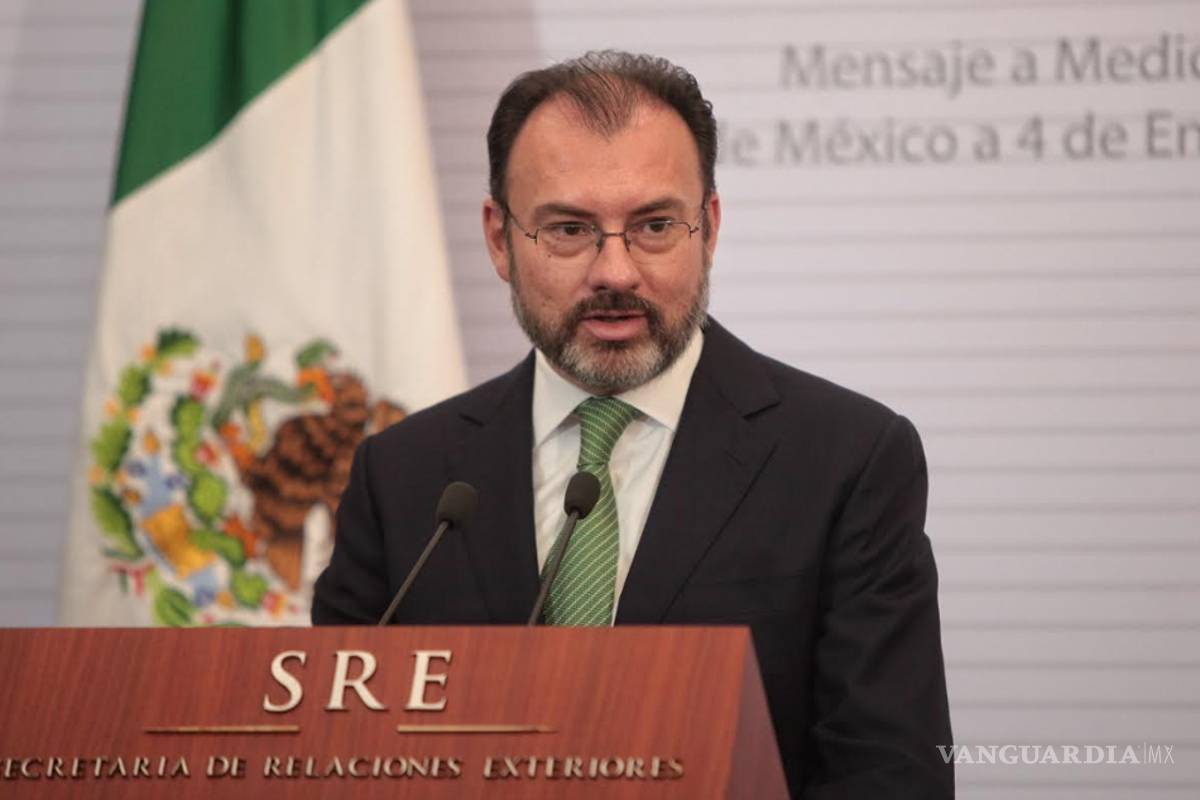 Encuentro entre Peña Nieto y Trump, no está en la agenda: SRE