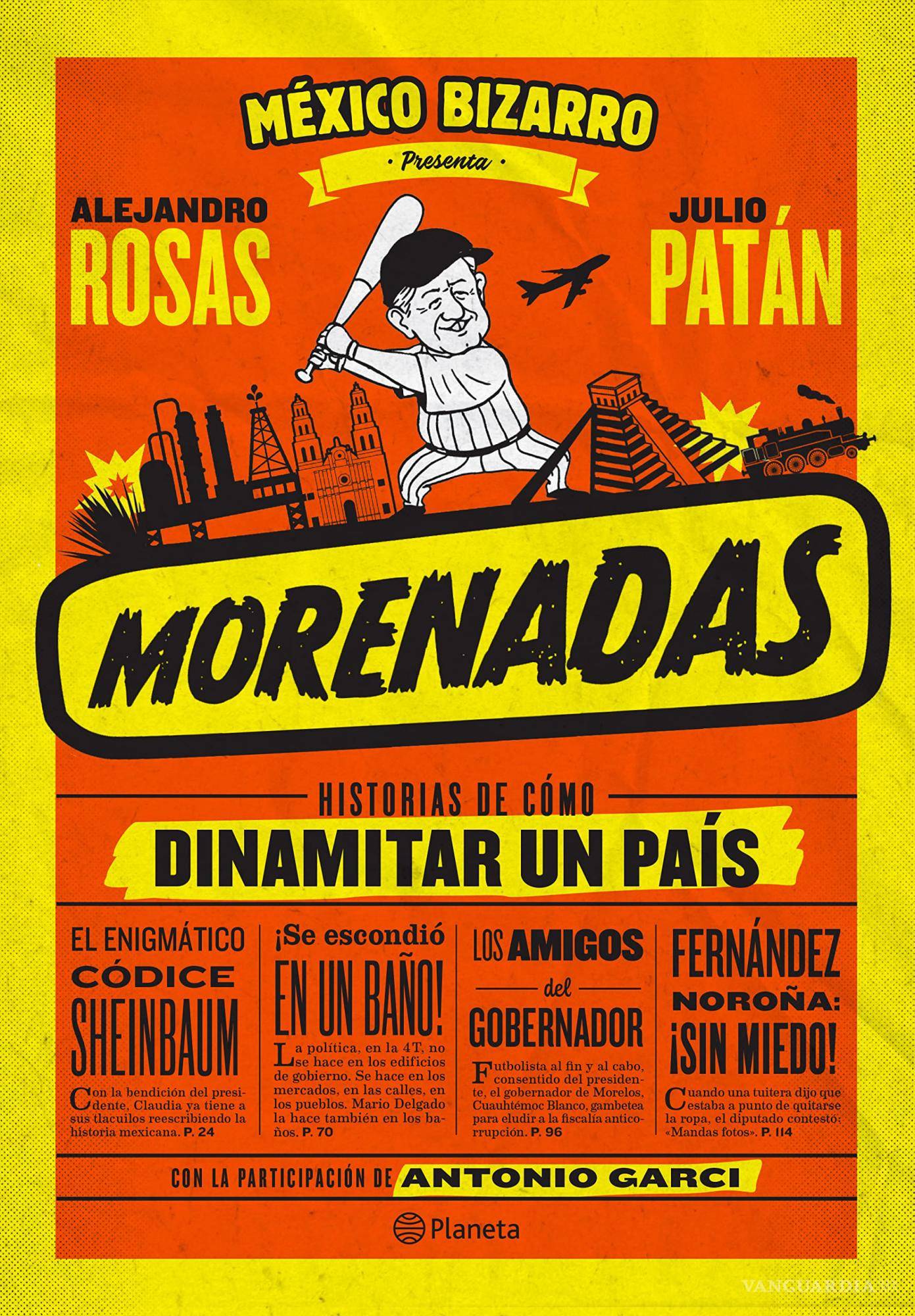 ‘Morenadas’ una entrega aún más bizarra de Alejandro Rosas y Julio Patán