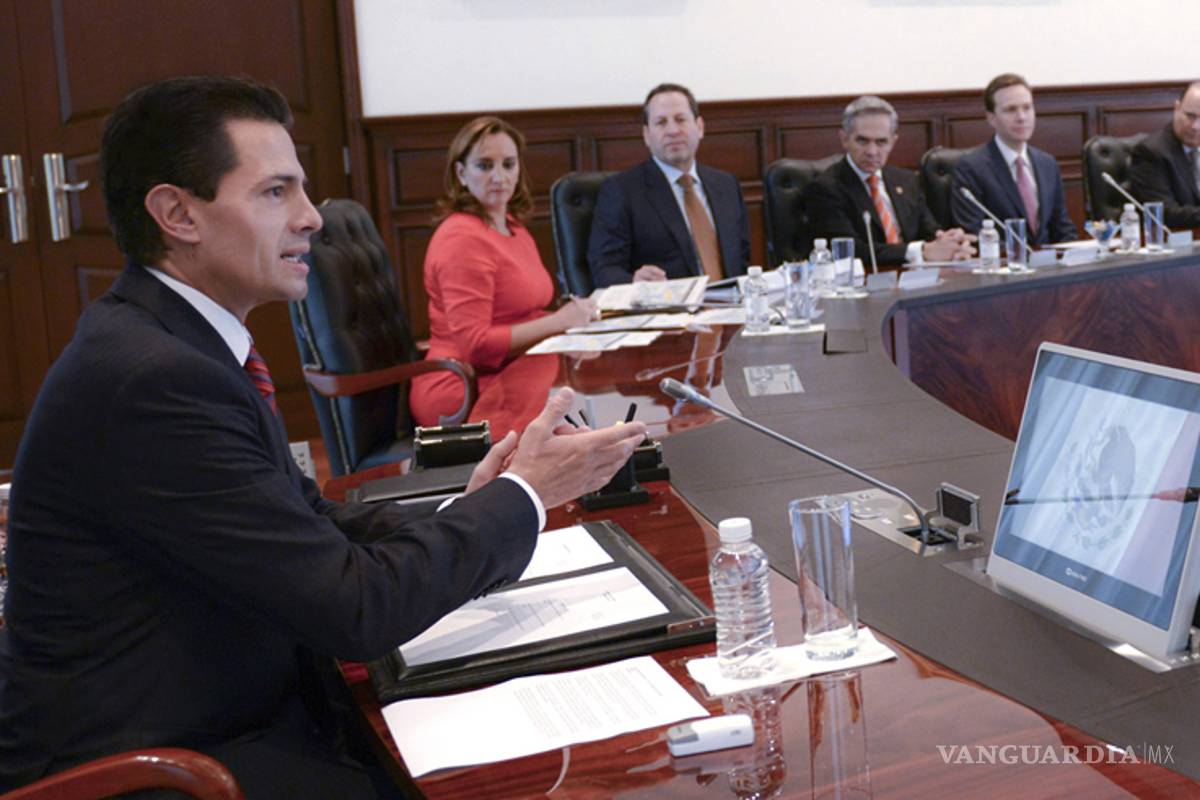 EPN supervisa acciones de seguridad y logística que se tomarán durante visita del Papa