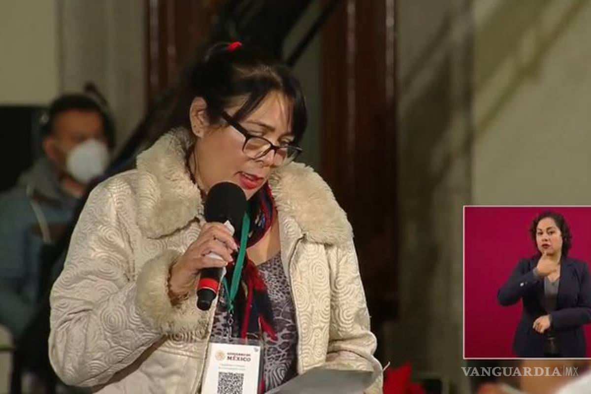 Madre de encarcelado encara a AMLO y exige indulto para su hijo