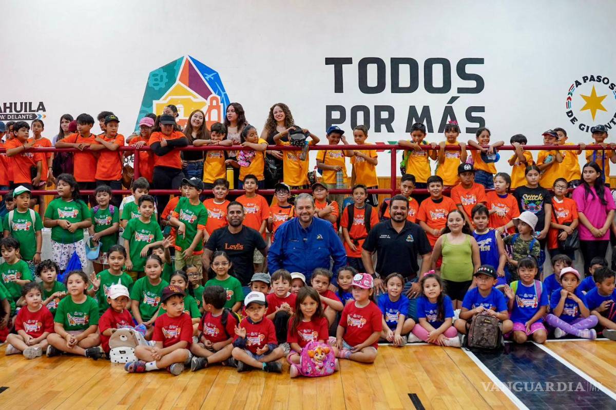 Inician Cursos de Verano 2025 en Ramos Arizpe con gran entusiasmo infantil