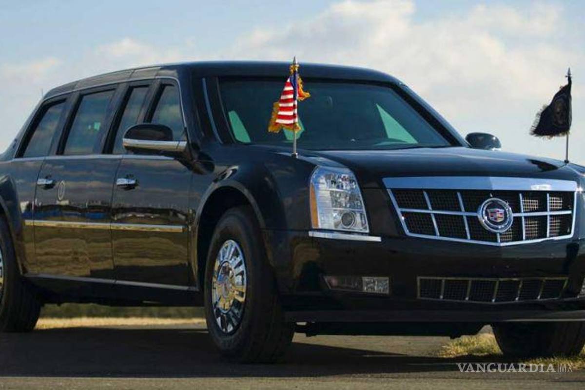 ‘La bestia’, el auto antibalas que transportará a Donald Trump