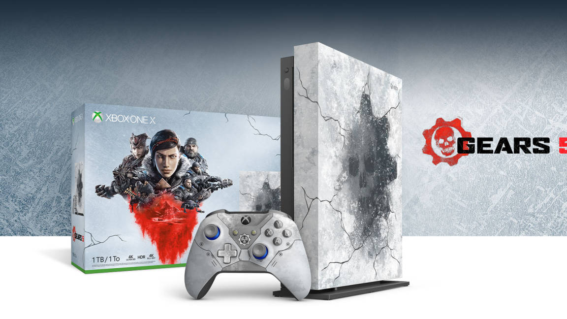 Xbox One X tendrá edición limitada de Gears 5