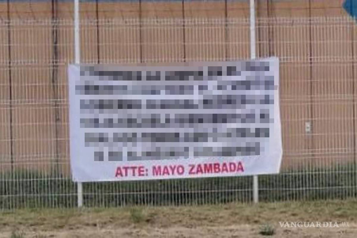 $!"El Mayo" Zambada está de regreso... con narcomantas en Jalisco y Sonora el líder del Cártel de Sinaloa retoma la "vieja escuela"