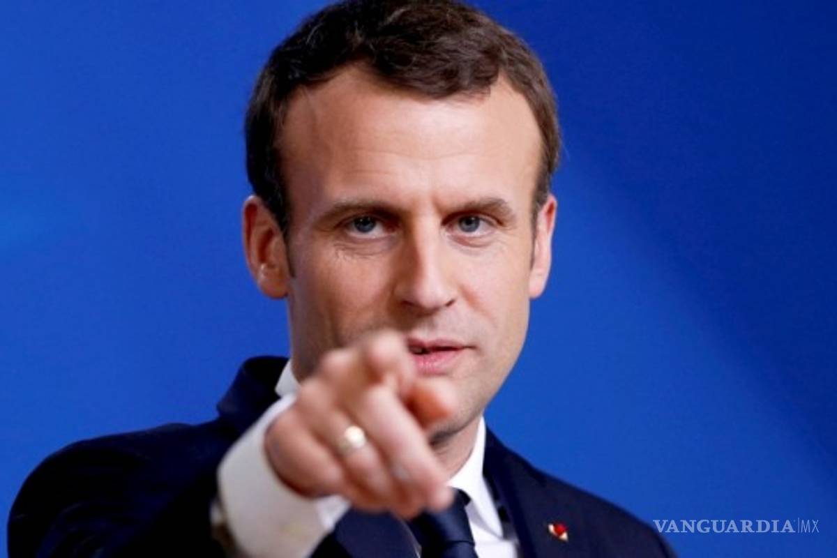 Macron rechaza que bombardeos sean declaración de guerra