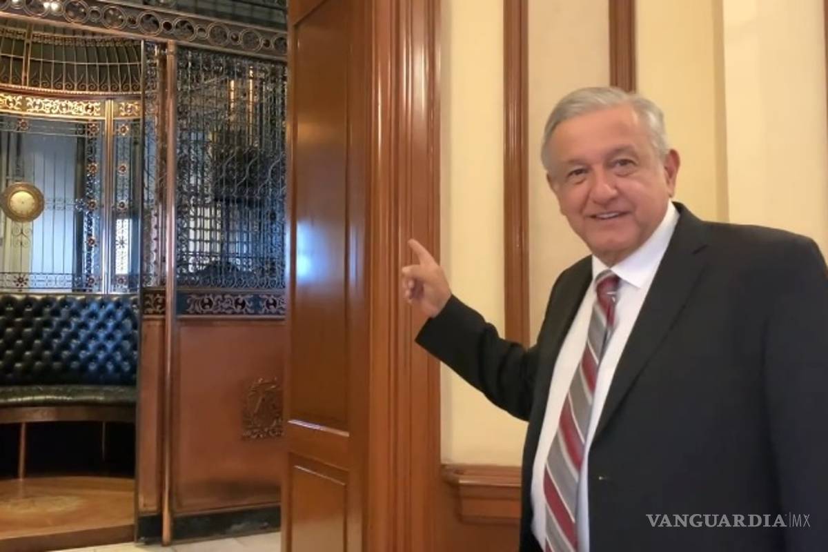 Se mudan AMLO y su familia a Palacio Nacional