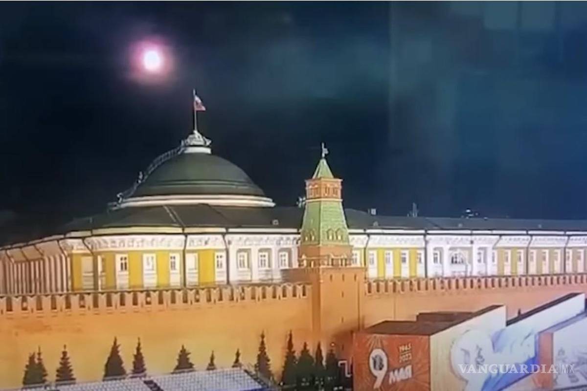 Rusia afirma que Ucrania intentó asesinar a Putin con un ataque con drones contra el Kremlin (VIDEO)
