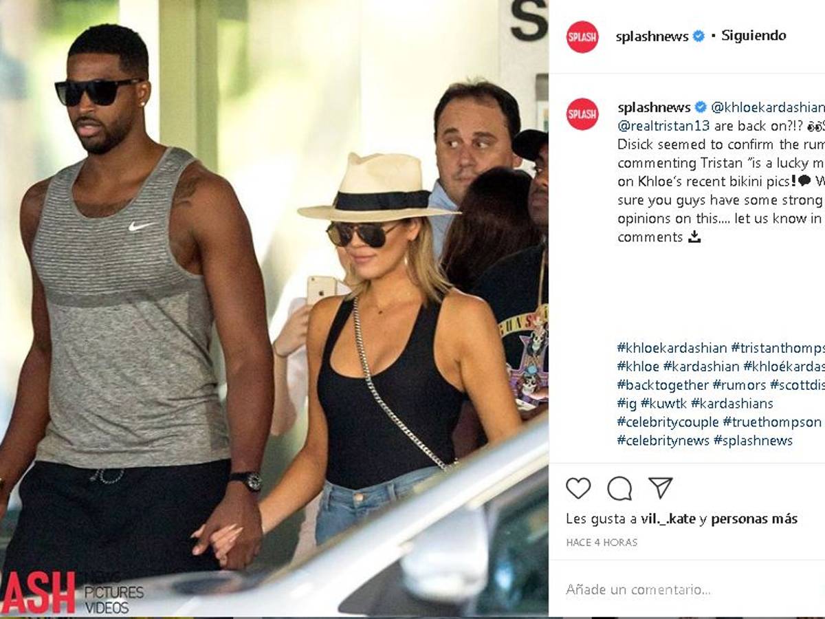 $!Después de dos infidelidades, ¡Khloe Kardashian regresa con Tristan Thompson!